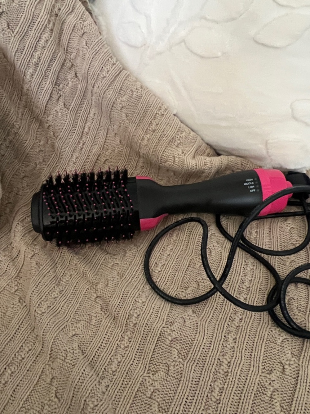 3” Barrel One-Step Hot Air Brush - Women Hair Tool